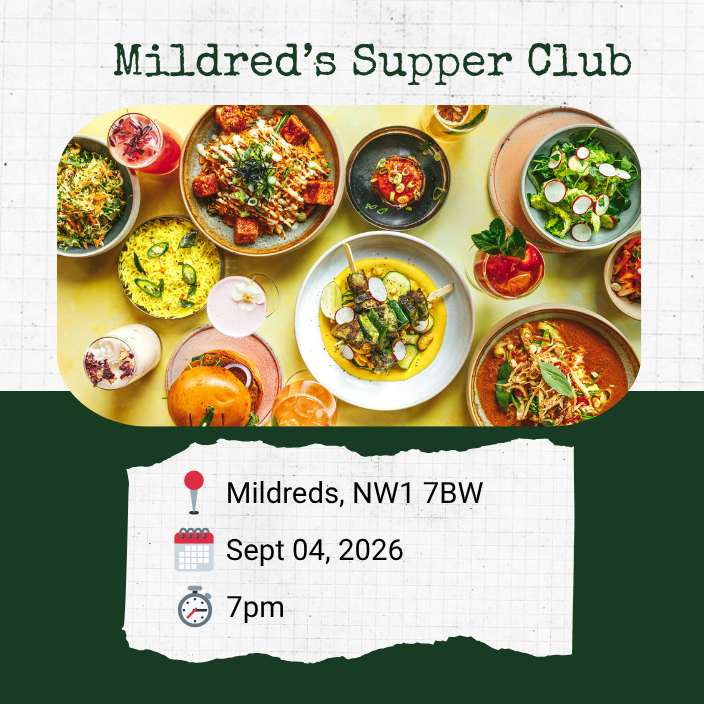 Poster for Sept 04 Mildreds Supper Club