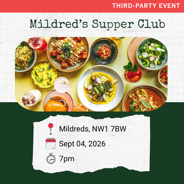 Poster for Sept 04 Mildreds Supper Club